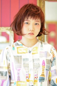 重めゆるふわボブ